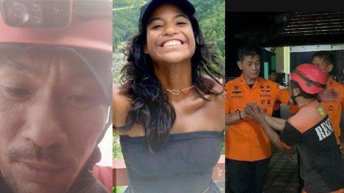 PAHLAWAN - Sejumlah penyelamat yang mengevakusi jasad pendaki Brasil, Juliana Marins dari jurang Gunung Rinjani, Lombok, NTB pada Rabu (25/6/2025).
