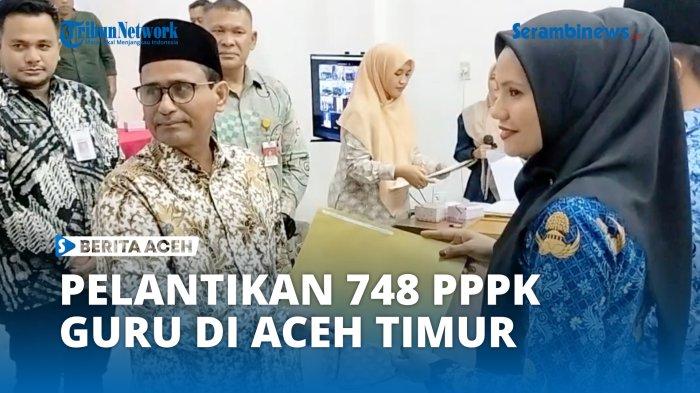 VIDEO - 748 PPPK Jabatan Fungsional Guru Dilantik dan Diambil Sumpah