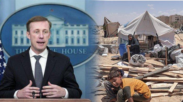 Penasihat Keamanan Nasional Jake Sullivan berbicara pada konferensi pers harian di Gedung Putih 21 September 2023 di Washington, DC.