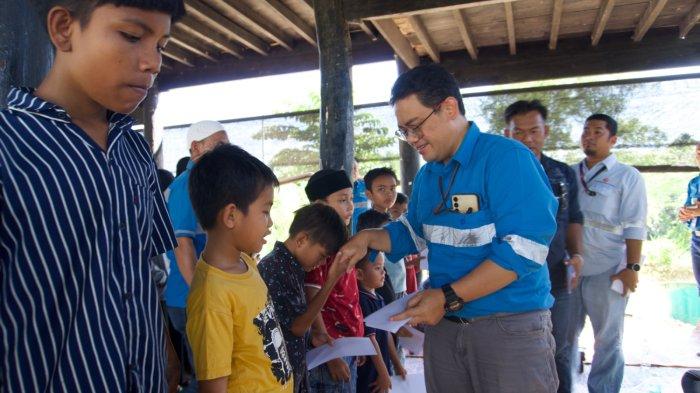 Peringati Satu Tahun Operasi di Site MIFA, AMM & BJB Santuni Anak Yatim di 7 Gampong