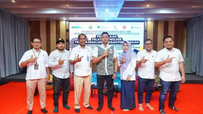 PIM Fasilitasi 17 Pemuda Lingkungan Mengikuti Pelatihan Welder Bersama BPVP Banda Aceh