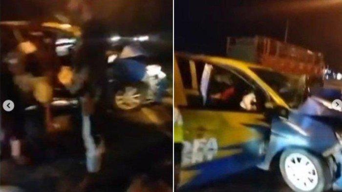 Pulang Dugem Bawa 3 Cewek, Pengemudi Tabrak Truk di Tol Jembatan