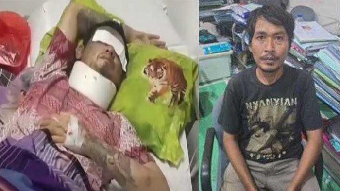 Pria berinisial K Pelaku penganiayaan dan Pencongkelan Mata saat even Vespa di Gunung Putri, Bogor Jawa Barat