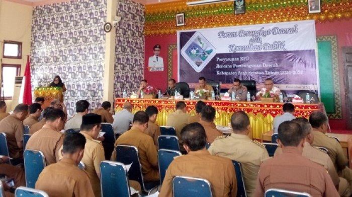  Pemkab Aceh Selatan Gelar Konsultasi Publik Rencana Pembangunan Daerah Motiv 