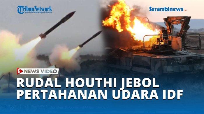 Rudal Houthi Jebol Pertahanan Udara IDF, Jutaan Warga Israel Kocar-kacir