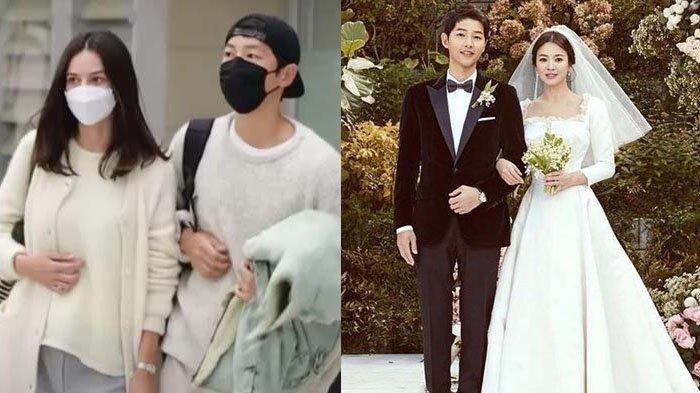 Song Joong Ki Resmi Move On dari Song Hye Kyo, Umumkan Pernikahan dan Kehamilan Katy Louise Sanders.