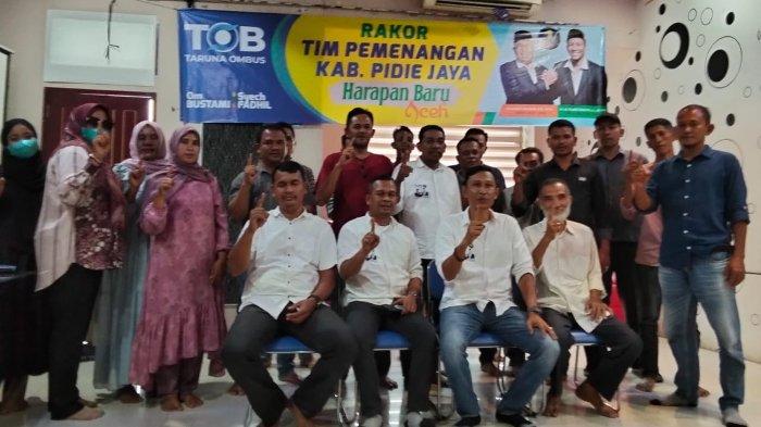 Rapat koordinasi (rakor) Taruna Om Bus (TOB) di Kabupaten Pidie Jaya, Rabu (2/10/2024).