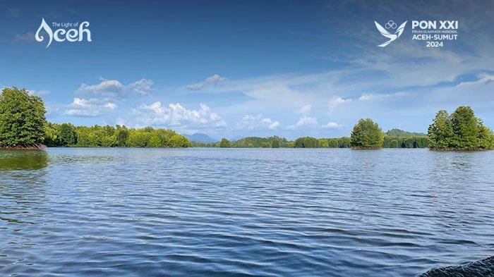Taman Mangrove Aceh Jaya di Gampong Sayeung, Kecamatan Setia Bakti, Kabupaten Aceh Jaya.