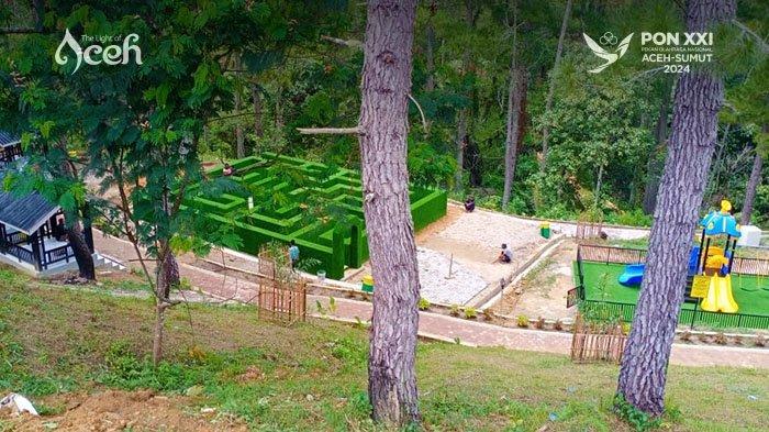 Potret Taman Mini Gayo Indah di Sentang, Blangkejeren, Kabupaten Gayo Lues, Aceh.