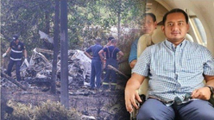 Ustad Idris, korban pesawat jatuh di Malaysia