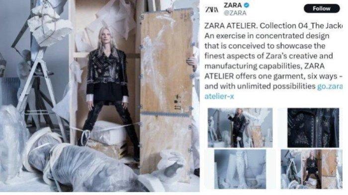 Viral iklan produk koleksi terbaru dari brand ZARA memicu kontroversi, pengguna media sosial berbondong-bondong menyerukan boikot.