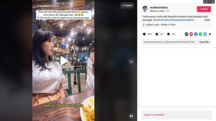 Viral pengakuan PNS korupsi dana pemerintah. (TikTok)