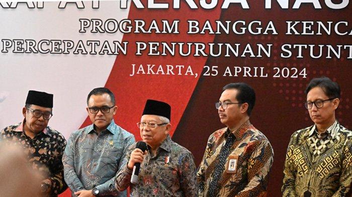 Hadiri Rakernas BKKBN, Wapres Ingatkan Kawal Peningkatan Kualitas SDM