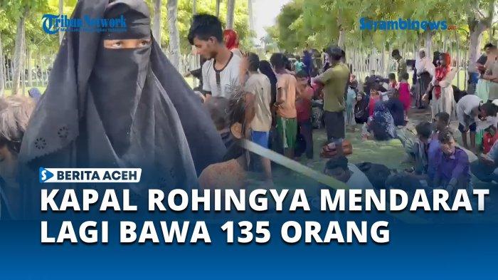 Warga Rohingya Kembali Mendarat di Pantai Blang Ulam Aceh Besar