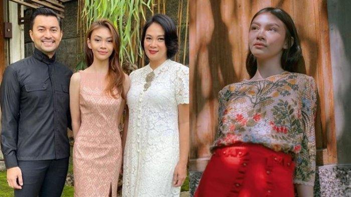 Anjasmara dan Dian Nitami bersama putri mereka