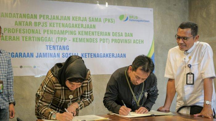 Tenaga TPP-Kemendesa PDT Aceh Kini Punya Saldo JHT BPJamsostek