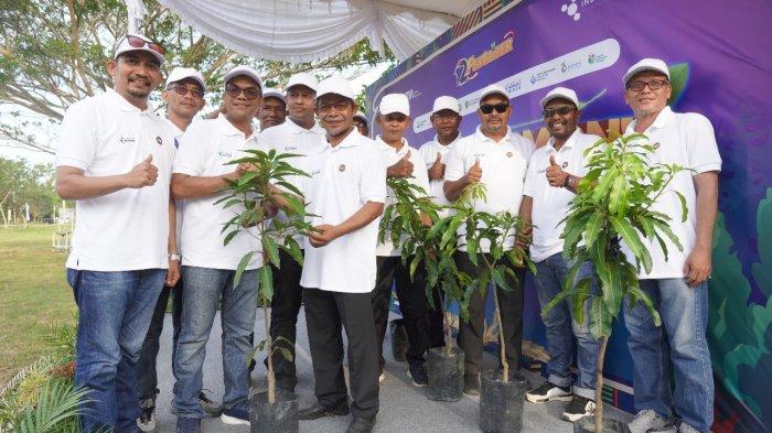 Aksi Tanam Pohon oleh PT Pupuk Iskandar Muda