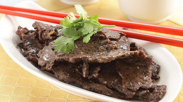 Resep daging sapi panggang merica hitam