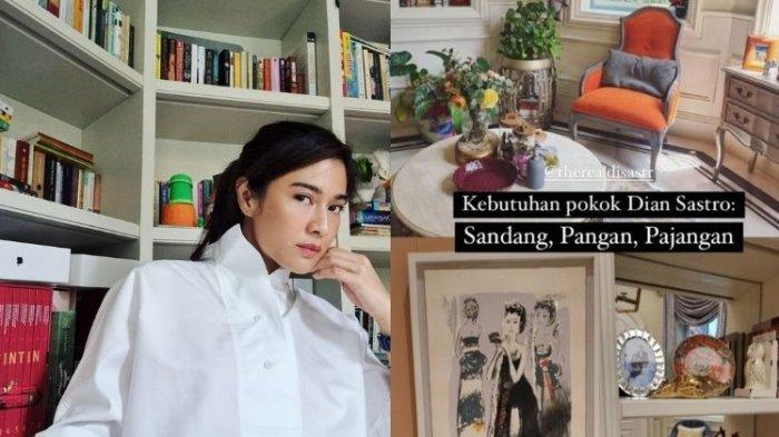 Dekorasi rumah Dian Sastro