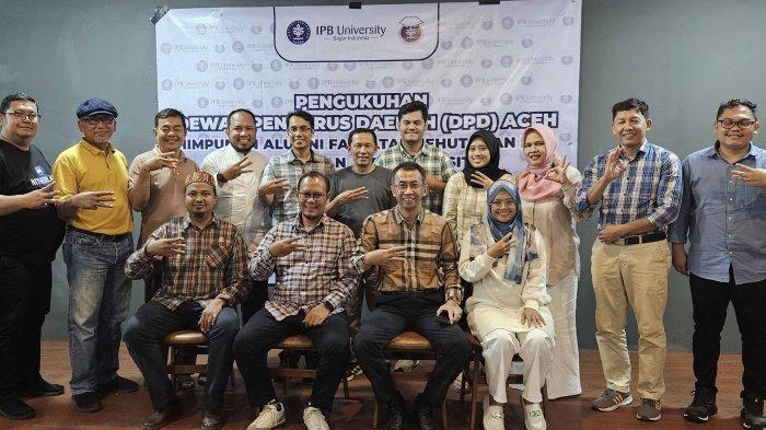 engukuhan Komisariat Daerah (Komda) Aceh Himpunan  Alumni Kehutanan Ipb University