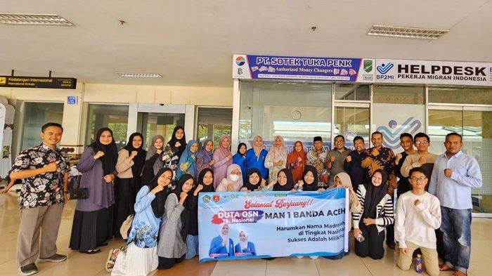 Dua Siswa MAN 1 Banda Aceh Ikuti OSN Tingkat Nasional - Serambinews.com