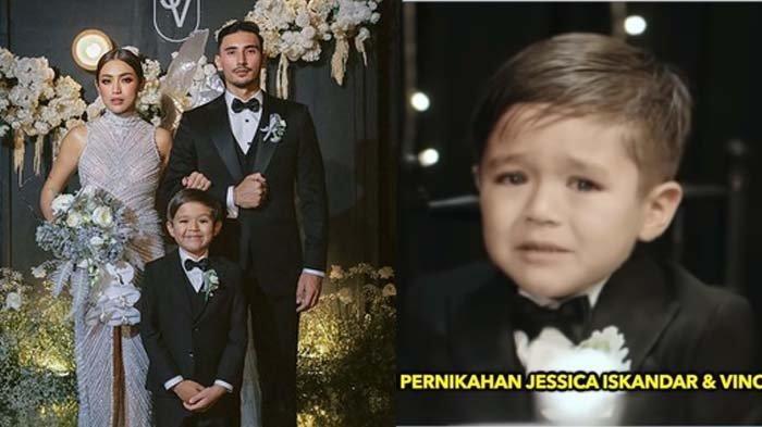 Jessica Iskandar dan Vincent Verhaag serta El Barack putra Jessica.
