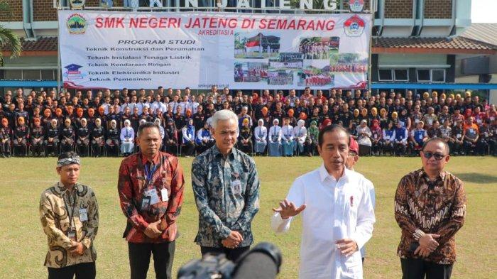 Ingin SMKN Jateng Diterapkan Nasional, Jokowi Perintahkan Mendikbud Lakukan Kajian