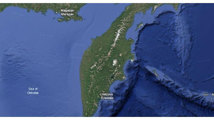 KAMCHATKA - Foto Semenanjung Kamchatka yang diambil dari Google Earth hari Rabu, (30/7/2025). Gempa dengan magnitudo 8,7 mengguncang Kamchatka, Rusia bagian timur, pada hari Rabu, (30/7/2025), pukul 08.25 waktu setempat. (Tangkapan layar Google Earth)