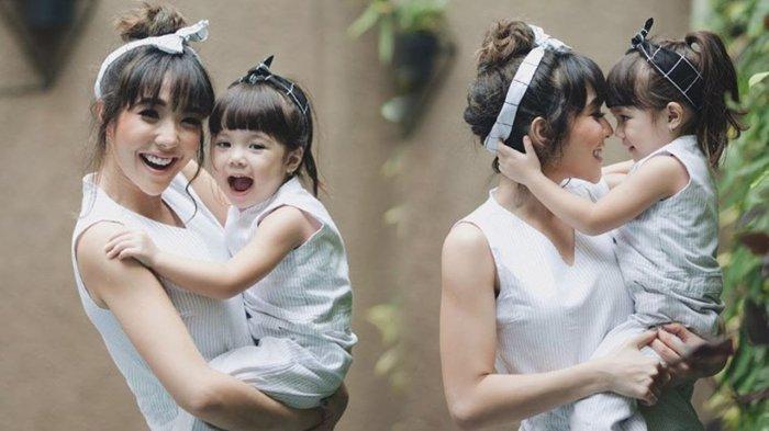 Gempita Nora Marten dan ibunya, Gisella Anastasia.