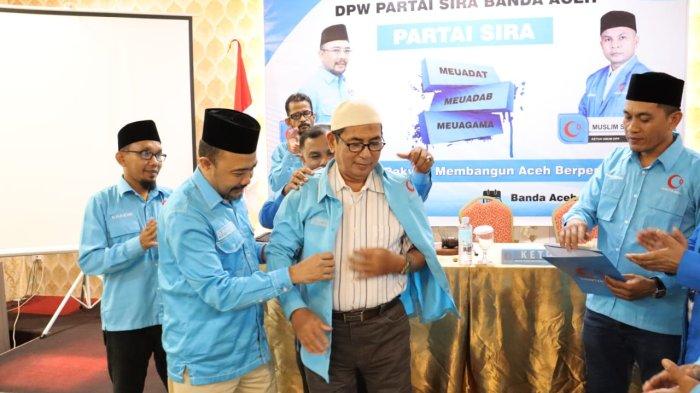 Mantan Kadispora Aceh Pimpin Partai SIRA Kota Banda Aceh - Serambinews.com