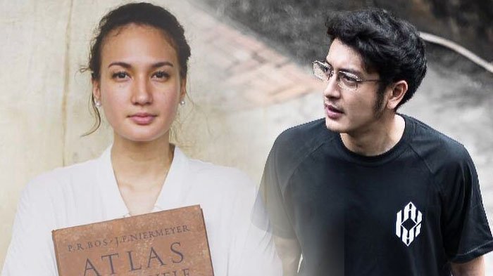 Nadine Chandrawinata dan Dimas Anggara