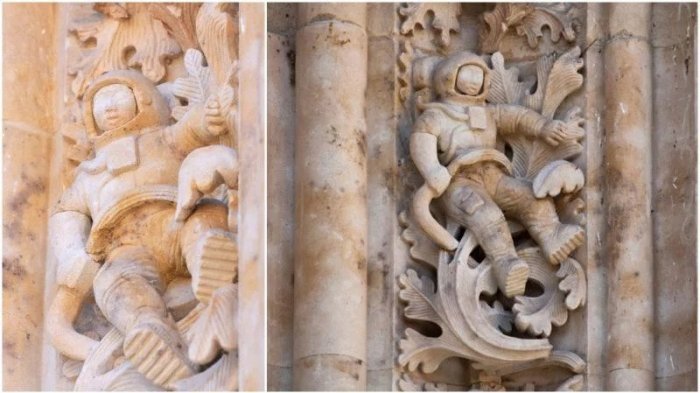 Ukiran 'Astronot' Terdapat Di Katedral Spanyol Abad 16, Bukti Keberadaan  Alien di Masa Lalu? - Serambinews.com