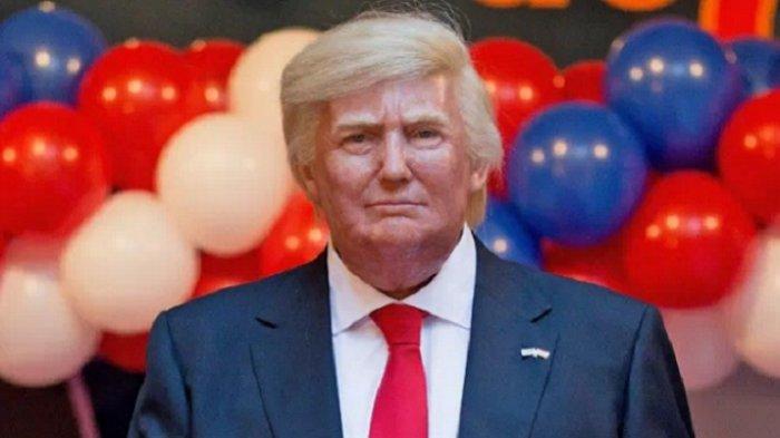 Patung lilin Donald Trump di Museum Texas, AS.