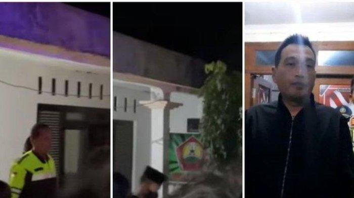 Polisi membawa MK, pelaku perundungan yang menghajar adik kelasnya di Cimanggu, Cilacap, Jawa Tengah, Selasa, (26/9/2023) malam.