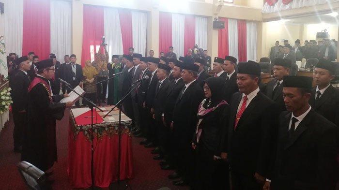 25 Anggota DPRK Bener Meriah Periode 2019-2024 Dilantik, 16 Orang Wajah ...