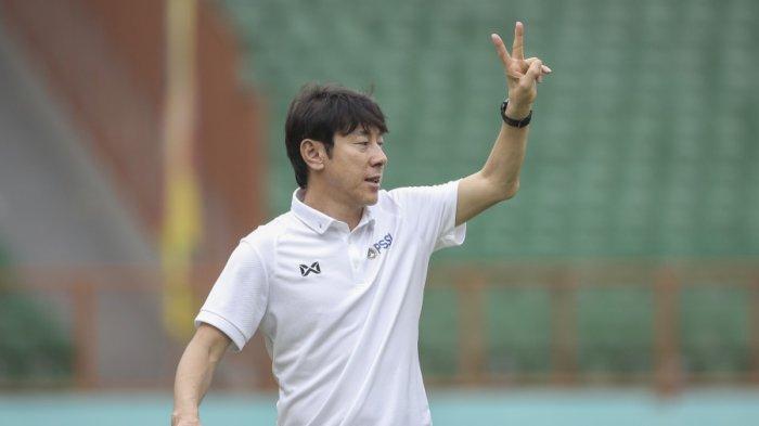 Pelatih Timnas Indonesia, Shin Tae-yong.