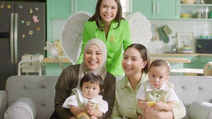 Potret Cipung dan Ameena Main Iklan Bareng.