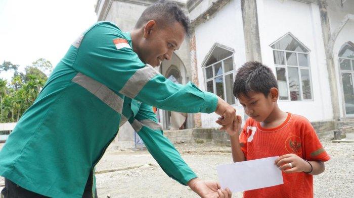 Program penyantunan anak yatim MDB Group di MIFA & BEL menjelang Idul Fitri ini