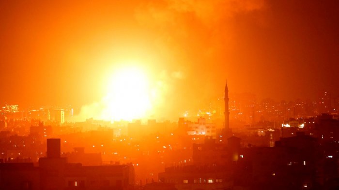 Ilustrasi -=- Militer Israel dilaporkan menggelar serangan udara skala besar di sejumlah tempat di Jalur Gaza.