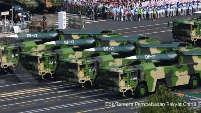 Rudal pembunuh Kapal Induk dikerahkan dekat Taiwan. Rudal DF-17 China tak bisa Dilawan oleh sistem pertahanan udara AS
