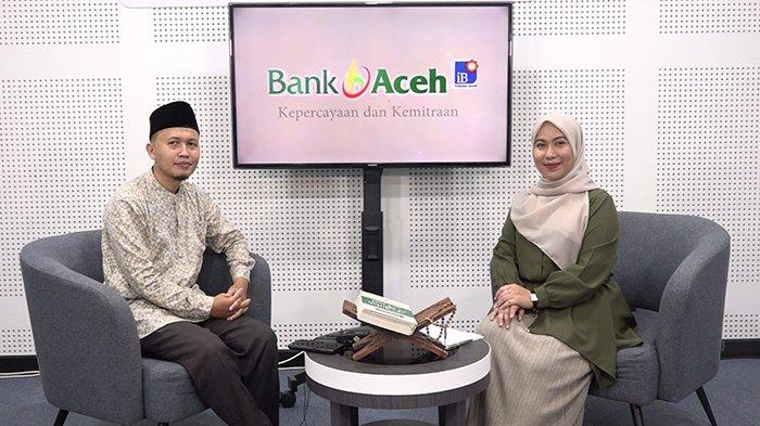 Pengurus ISAD Aceh, Tgk Saiful Hadi, MA saat menjadi narasumber dalam program khusus 'Serambi Ramadhan' yang disiarkan secara langsung di YouTube Serambinews, Minggu (24/3/2024), dipandu oleh Jurnalis Serambi, Yeni Hardika.