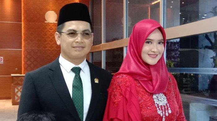 Tommy Kurniawan usai dilantik sebagai anggota DPR RI periode 2019-2024 di Kompleks Parlemen, Senayan, Jakarta Pusat, Selasa (1/10/2019).(KOMPAS.com/Tri Susanto Setiawan)