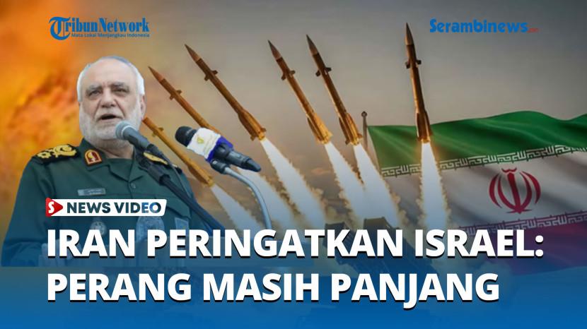 VIDEO Iran Tebar Ancaman Mengerikan, Rudal Paling Mematikan Belum Dikerahkan untuk Serang Israel
