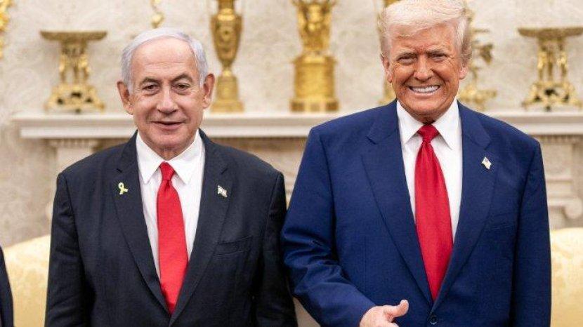 Trump: Hamas tidak Bisa Bertahan di Gaza , Beri Sinyal ke Israel Rebut Gaza