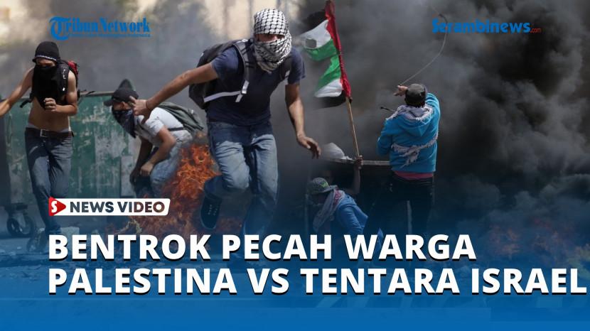VIDEO Tepi Barat Memanas! Bentrok Pecah Warga Palestina Vs Tentara Israel