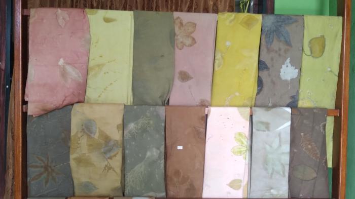 Kain Ecoprint Tangan-Tangan Rambah Pasar Nasional