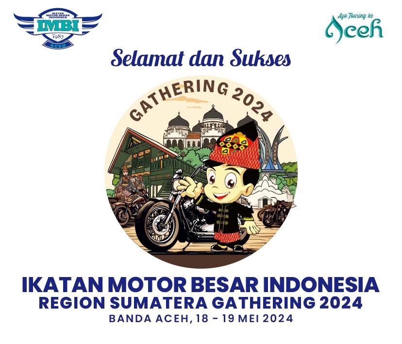 TOURING DI KOTA BANDA ACEH - Biker IMBI Pengda Aceh saat melakukan touring di seputaran Kota Banda Aceh, beberapa waktu lalu.