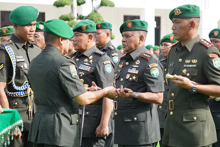 Pangdam IM Sertijab Kasdam, Irdam, Kapok Sahli, Hingga Danrem 011/Lilawangsa
