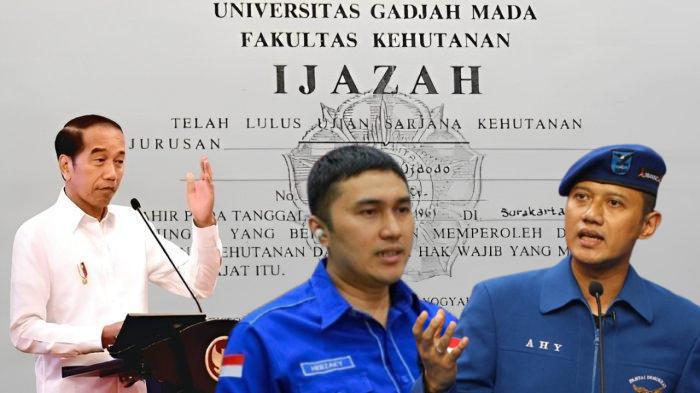 Tuduhan 'Partai Biru' Jadi Dalang Dibalik Kasus Ijazah Palsu Jokowi,  Demokrat Bilang Begini - Serambinews.com