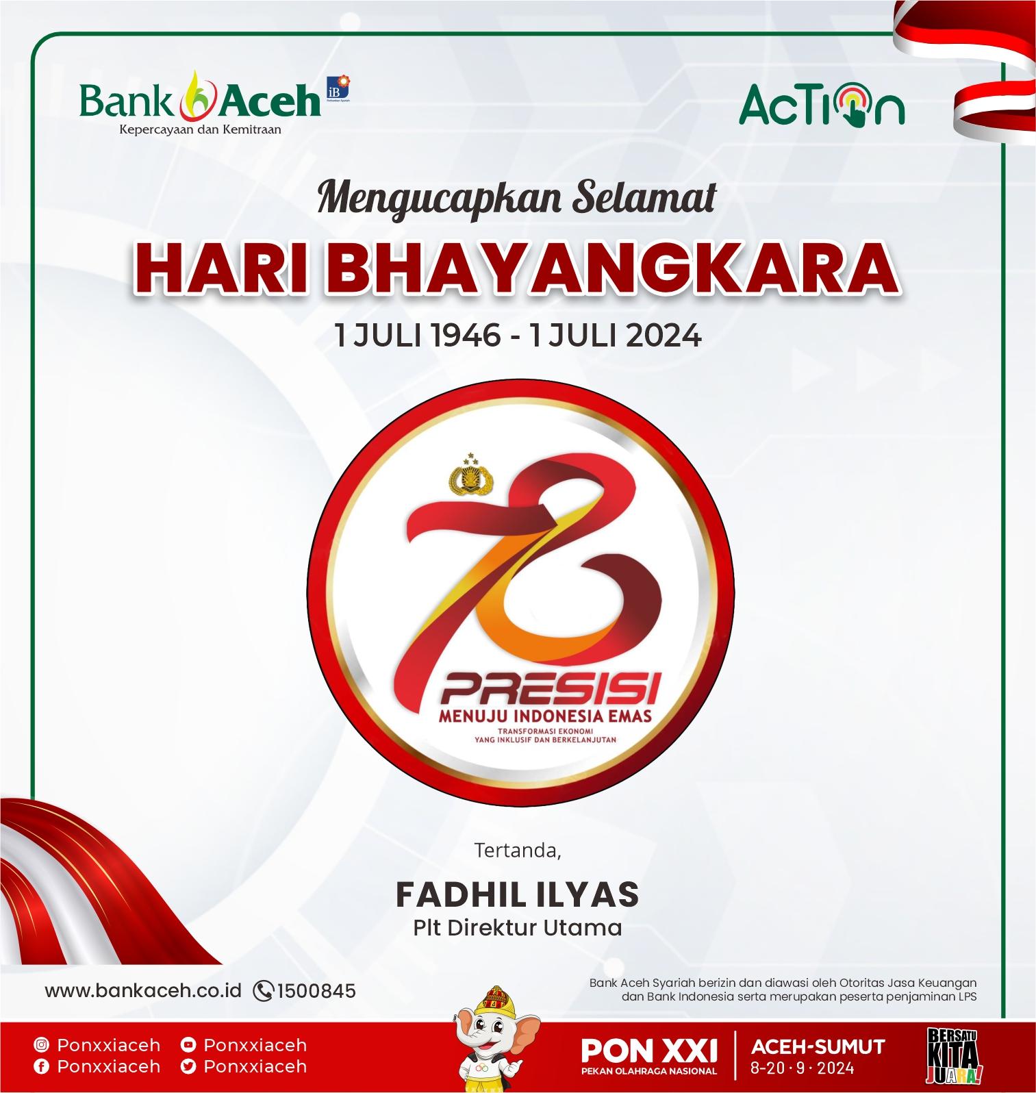 Ucapan Selamat HUT Bhayangkara